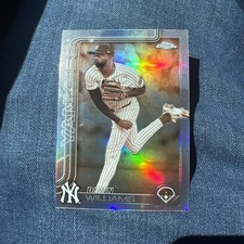 2025 Topps Chrome - Devin Williams #153 Sepia Refractor Yankees 