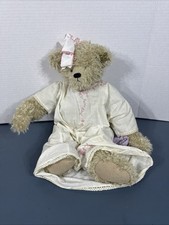 Vintage Annette Funicello Collectible Bear Hand Embroidered Dress Spring Easter