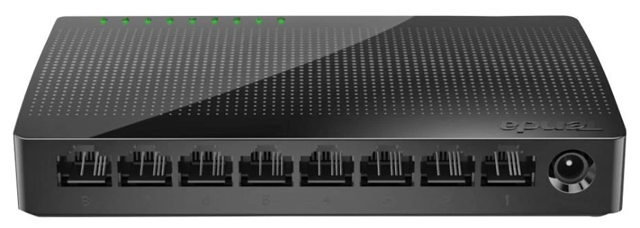 TENDA - Switch Ethernet Desktop 8 Port Gigabit - Image 2 of 4