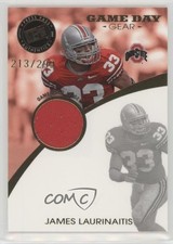 2009 Press Pass Signature Edition Game Day Gear Gold /299 James Laurinaitis 0p5