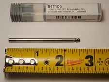 Harvey Tool Variable Helix End Mill 947108 | 1/8" Dia | 3 Flute Ball