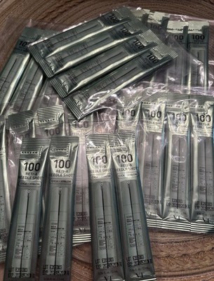 24 VT Cosmetics Reti-A Reedle Shot 100 Cica x Hyalon 2ml Packets + Extras Travel