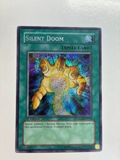 USA Seller Yugioh Silent Doom GLAS-EN094 Secret Rare 1st Edition