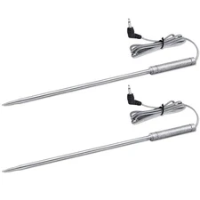 Meat Thermometer Probe Replacement Temperature Probe Compatible with Thermopro T