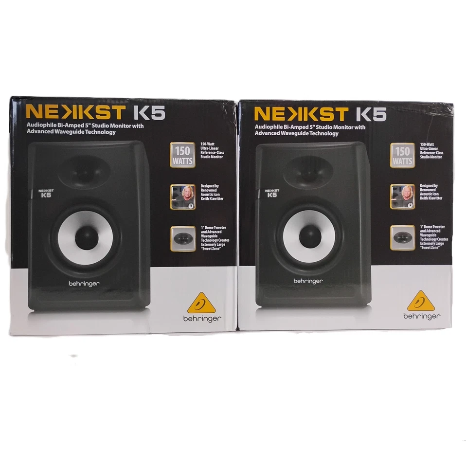 Nekkst K5 5 inch Powered Studio Monitor (Pair) - Image 3 of 4