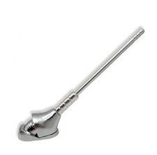 Universal Chrome 8 Stick-on Imitation Adjustable Aluminum Antenna