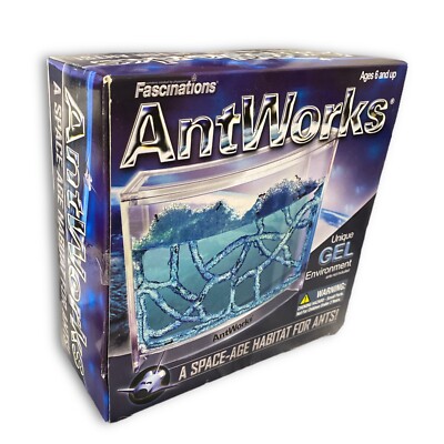 FASCINATIONS AntWorks Space-Age Ant Farm Colony Gel Habitat For Ants