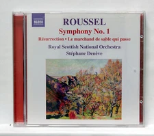 STEPHANE DENEVE — ROUSSEL Symphony no.1, Résurrection — NAXOS CD NM