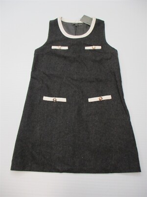 new CAROL JOHN'S Women's Size M Sleeveless Charcoal Gray