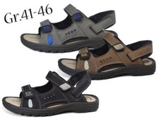 Herren Sandale GR.41-46 Trekking-Sandalen NEU Outdoor Schlappen Slipper 2670y