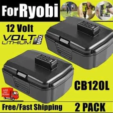 12V 3.0,4.0Ah Lithium Battery For Ryobi 12 Volt CB120L HJP003 BID-1201 CAH120LK