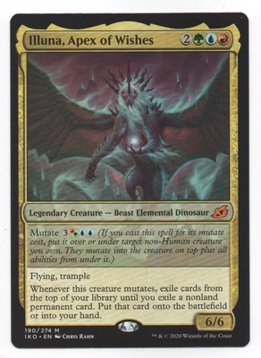 APEX OF WISHES ~mtg NM-M Ikoria Mythic x1 1 ILLUNA