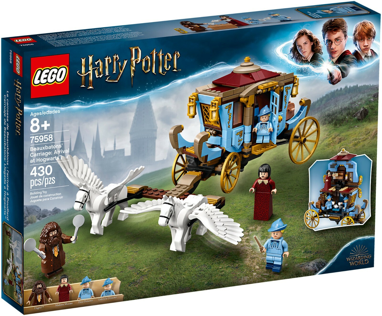 LEGO Harry Potter 75958 - La Carrozza Di Beauxbatons: Arrivo A Hogwarts NUOVO