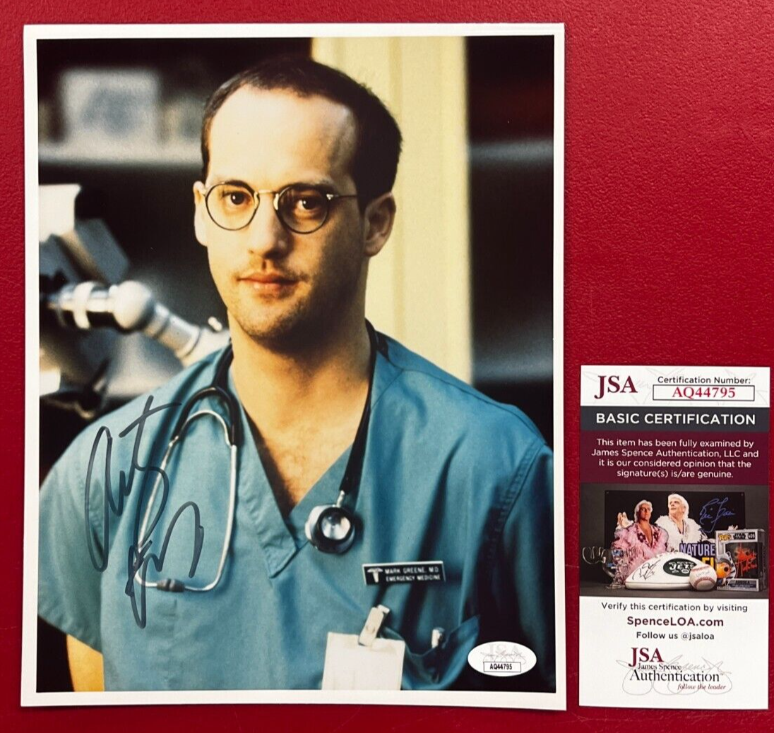 Anthony Edwards Autographed Signed 8x10 Photo JSA w/COA "ER" Actor Dr. Greene TV AUTO! 