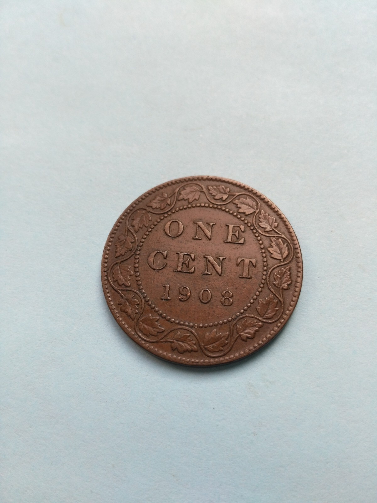 1908 Canadian Large Penny (1c), Free Shipping! (Lot T186) eBay