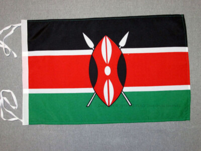 Drapeau Autocollant Du Kenya 5 Cm