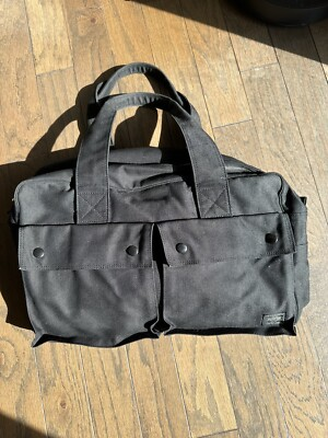 #ad Yoshida Head Porter duffle Carrier Bag Canvas black Japan Edition $195.00