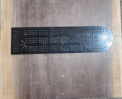 3 Player 3mm Acrylic Cribbage Template