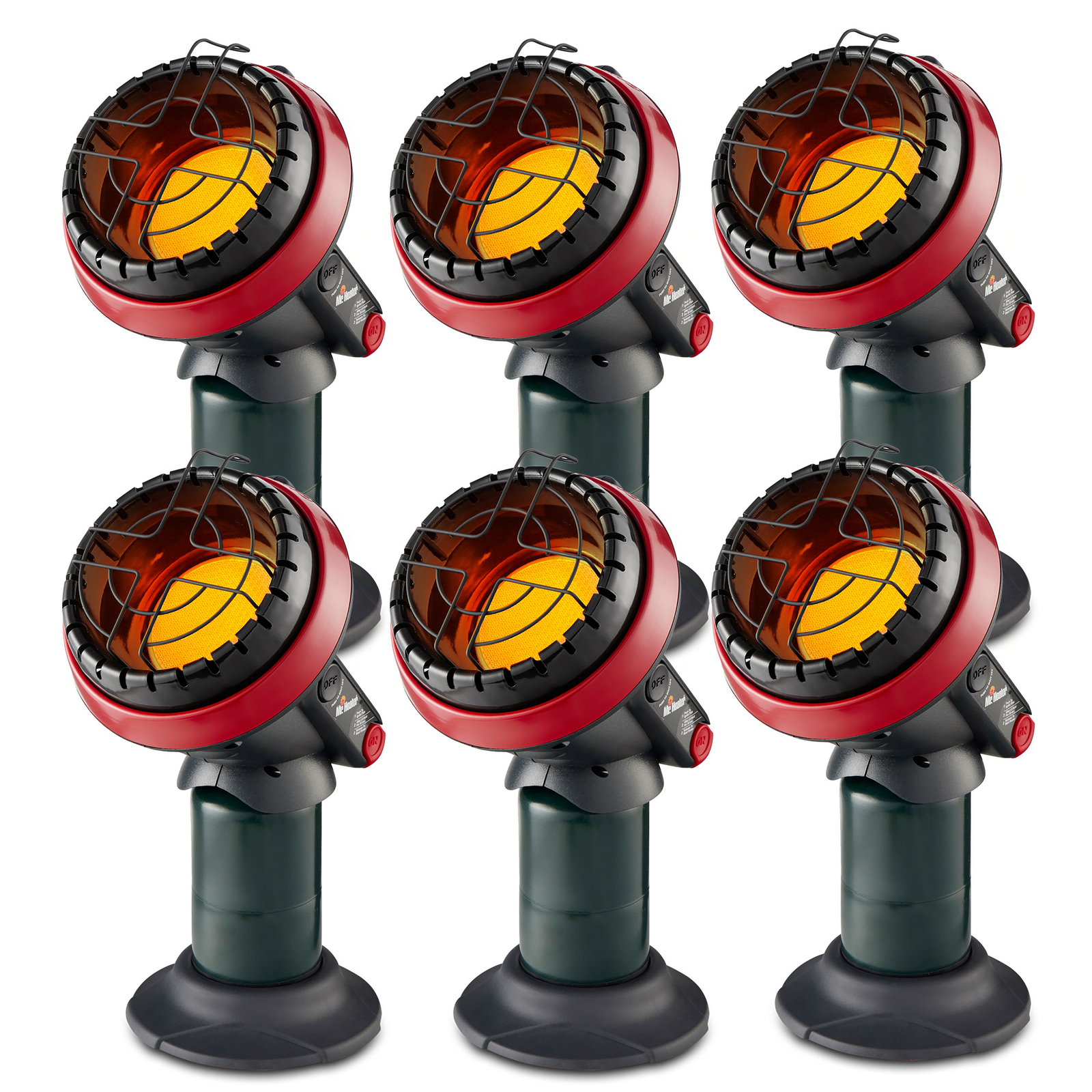 Mr. Heater 3800 BTU Indoor/Outdoor Portable Little Buddy Propane Heater (6  Pack) 840023830143 | eBay
