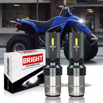 H6 LED Headlight Bulbs – 320W 76000lm – Fits Yamaha Blaster 200 (1995-2006) – 6000K White