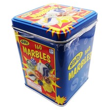 NEATO 160 Count Assorted Marbles in Tin Box by Toysmith