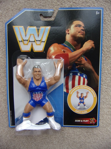 WWE WWF Retro Series  7 Action Figure KURT ANGLE N...