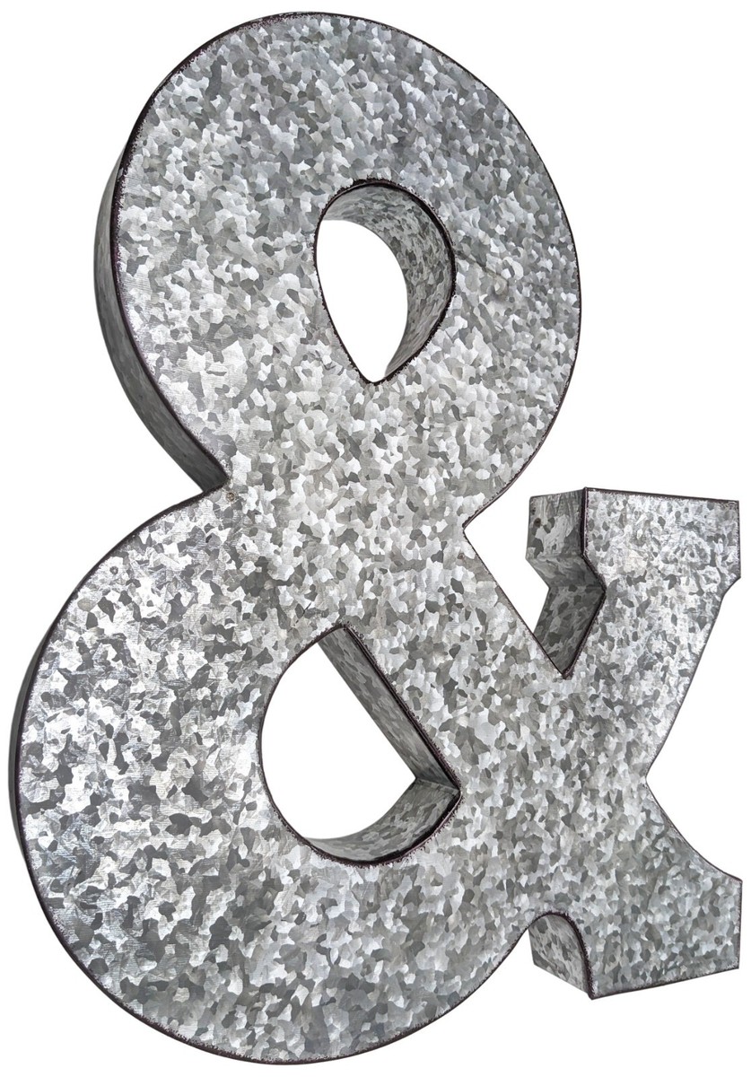 Oversized Metal Wall Letters 1040x1040
