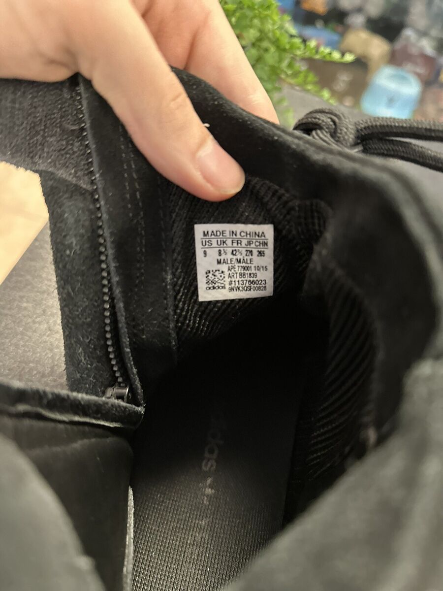 Size 9 - Adidas Yeezy Boost 750 'Triple Black' 2015 BB1839 Size 9 - Adidas Yeezy Boost 750 'Triple Black' 2015 BB1839