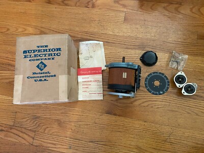 NOS Vintage Superior D1000R Variac 1000W 8.3 Amp Luxtrol Light Control 8A 120v