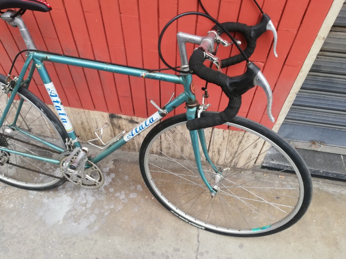 Vélo De Course Atala Vintage – Campagnolo 12 Vitesses – Taille 52 Cm – Vert