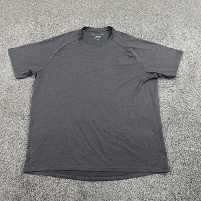 Under Armour Shirt Mens Extra Large Gray Tech Tee Active Athletic Performance UA