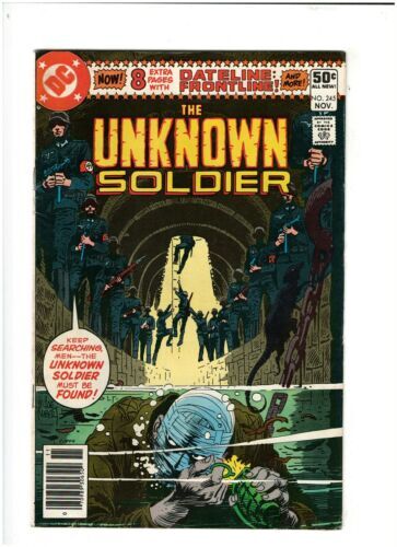 THE UNKNOWN SOLDIER # 254 - VG/F 5.0 - 1981 NEWSSTAND - DC WAR | eBay