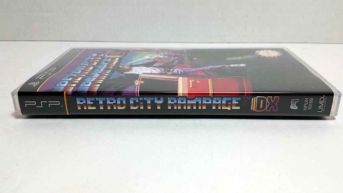 Retro City Rampage DX PSP Authentic Case, Artwork & Manual