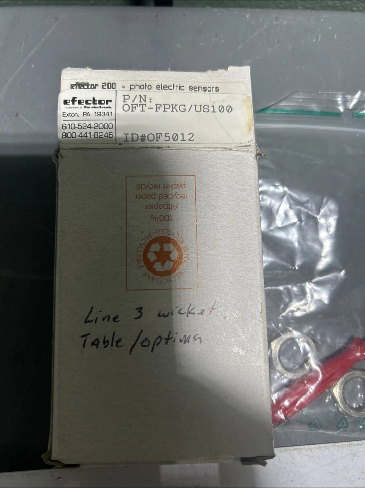 NEW IN BOX IFM Efector OF5037 Sensor OFT-FPKG/US-100 - Image 4 of 4