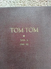 ANTQ_Bellevue High School NE_Tom-Tom_Vol 6_1941-42_Hardbound_Americana_XLNT