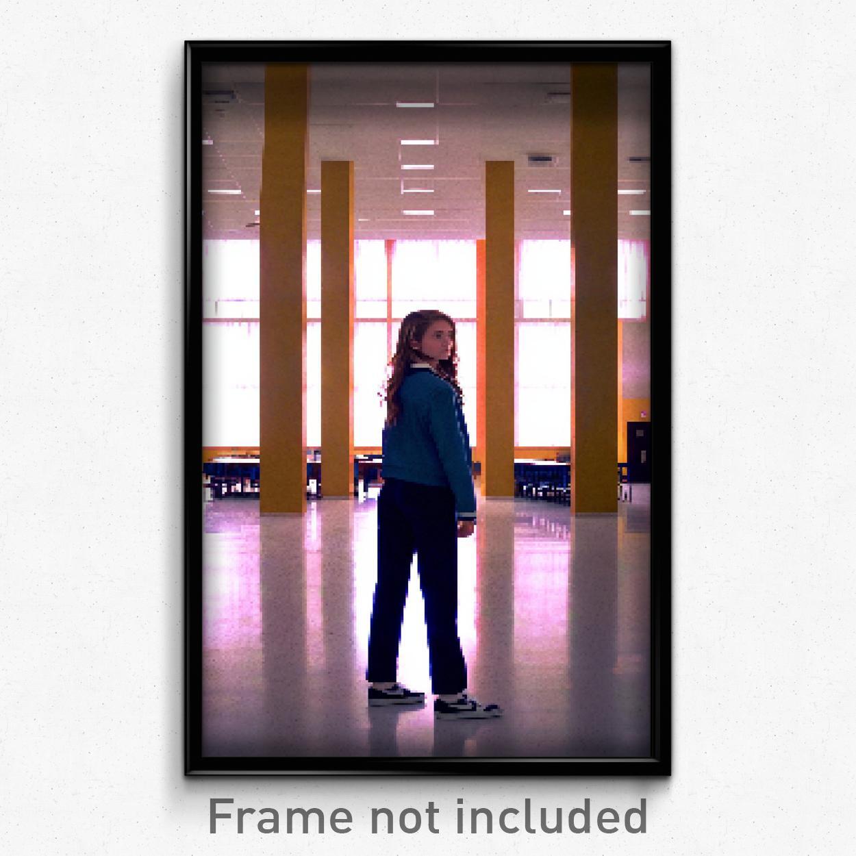 Pixel Art Poster - Normal High School (8 Bit Psychedelic Video Game Print)