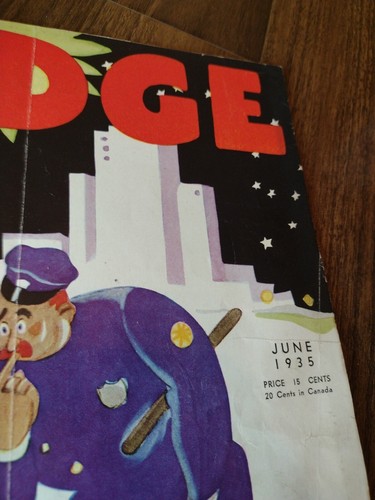 1935 Richtermagazin gerade verheiratete Polizeibank June Joseph Morgan Werbung - Bild 4 von 24