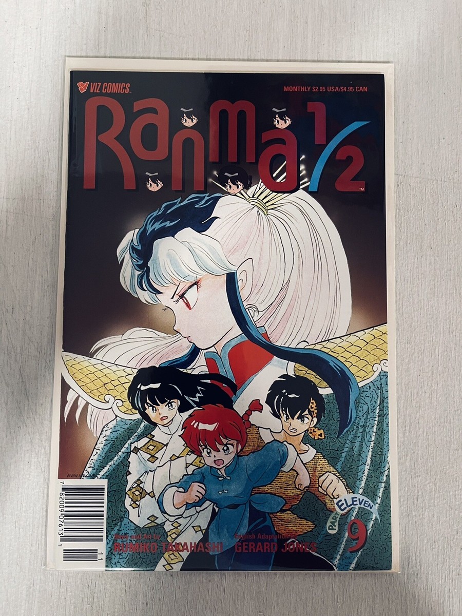 Ranma 1/2 - COMPLETE Part Eleven (11) Issues #1-11 Viz Select
