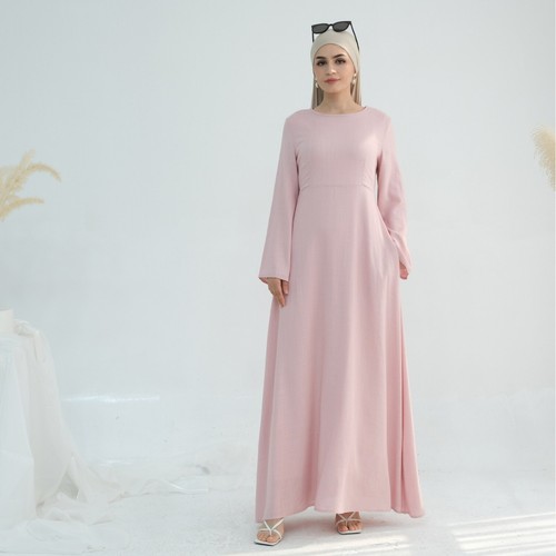 Modest Abaya Women Muslim Long Robes Turkey Maxi Dress Kaftan Islamic Dresses - Picture 8 of 27