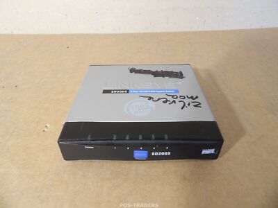 Linksys SD2005 Ver. 2.1 5-Port 10/100/1000 Gigabit Ethernet Switch - EXCL PSU