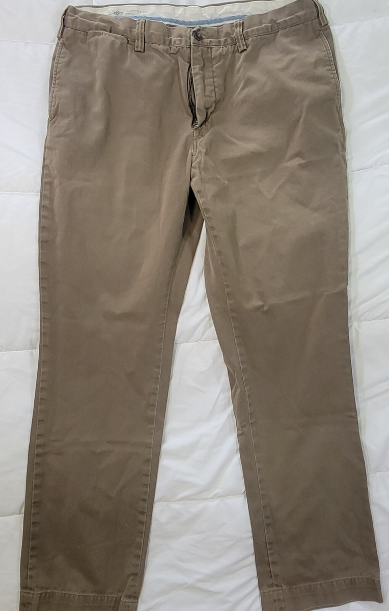 Polo Ralph Lauren Bedford Chino Mens 36x32 Twill Pants Olive