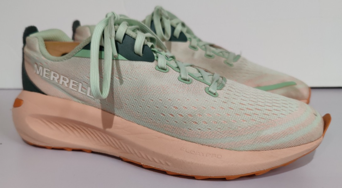 Scarpe da corsa Merrell Morphlite Road Trail Donna 9 Mentha Verde Pesca J068140