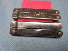 2 RARE LEATHERMAN ORIGINAL PST Multi Tools Knife BIG LETTERS   Lot 130
