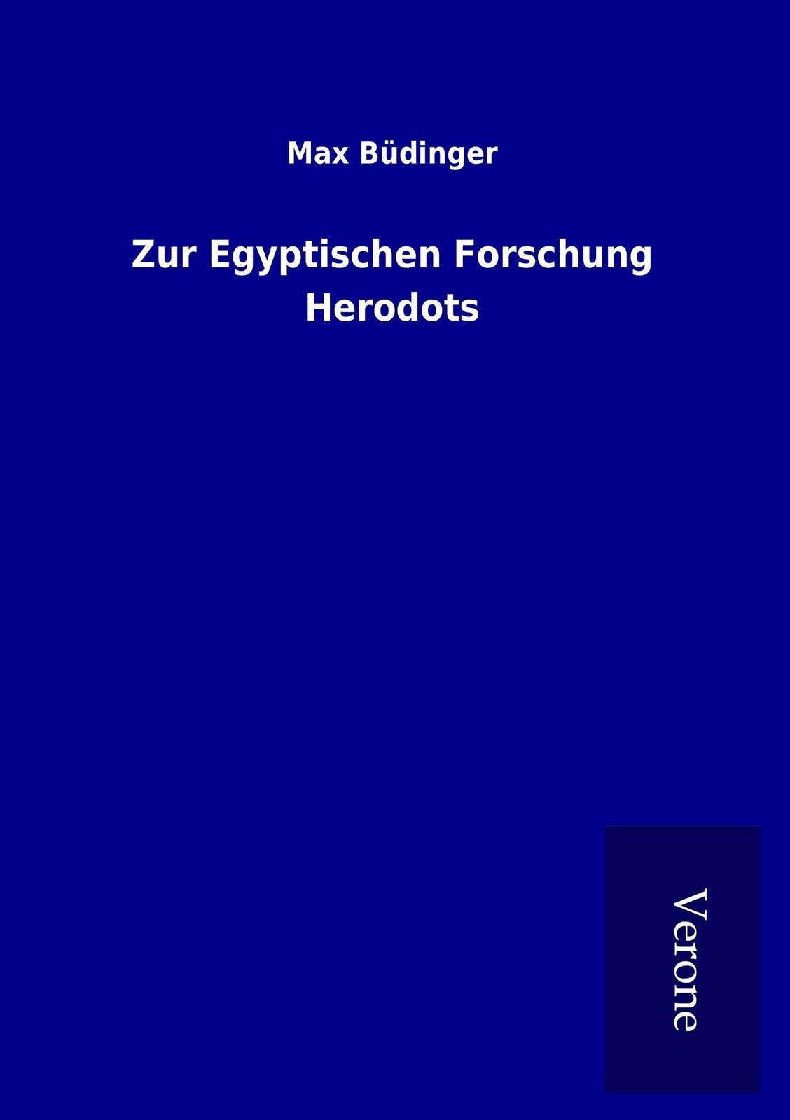 Max Büdinger | Zur Egyptischen Forschung Herodots | Taschenbuch |