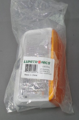 Lumitronics 12V LED Exterior Outdoor Porch Light with On/Off Switch