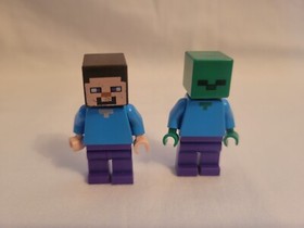 LEGO Minecraft #21113 The Cave (2014) Complete w Instructions 