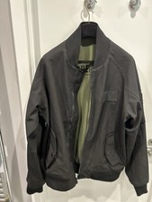 Reversible Bomber Jacket Black/Green