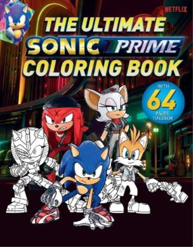 Patrick Spaziante The Ultimate Sonic Prime Coloring Book (Tascabile)
