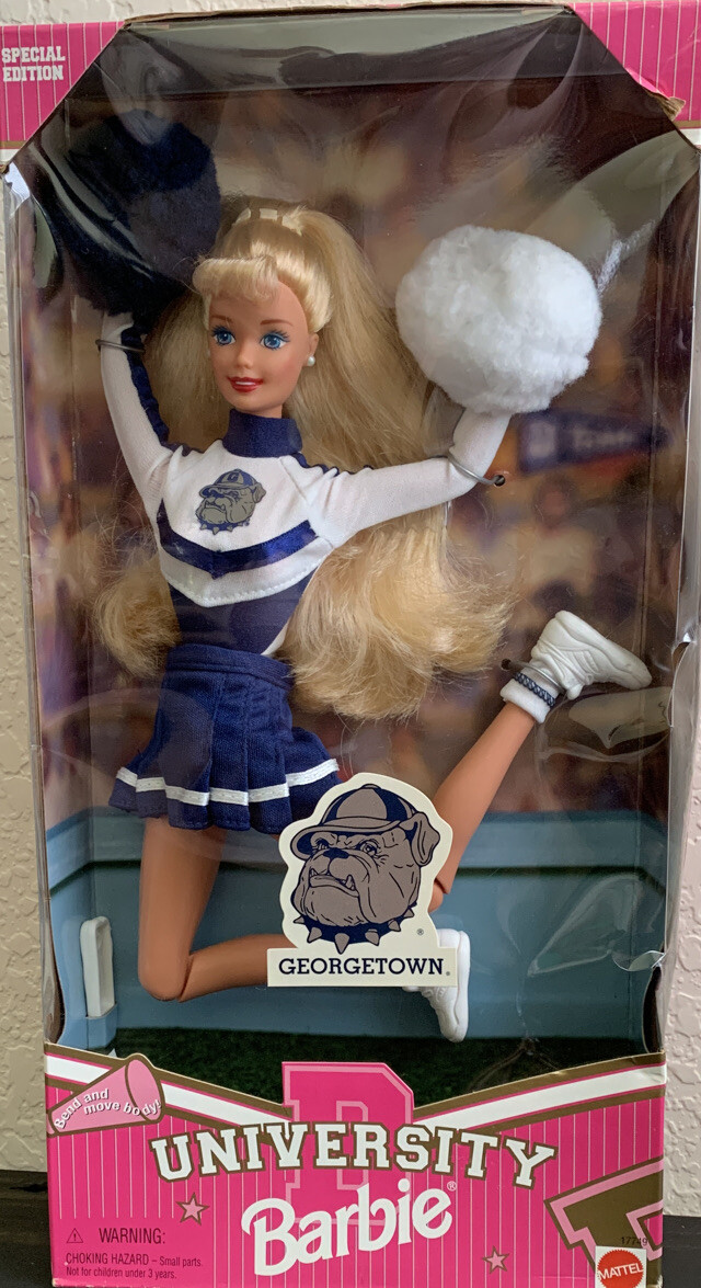 ユニバーシティ Georgetown チアリーダー バービーBarbie
