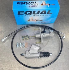 Budget EM2 Clutch Master Cylinder Kit& Black Steel Line for 06-11 Honda Civic SI